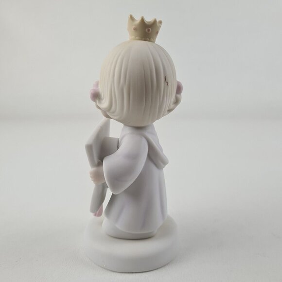 Precious Moments 106208 Congratulations Princess 1986 Porcelain Girl Figurine - Picture 4 of 7